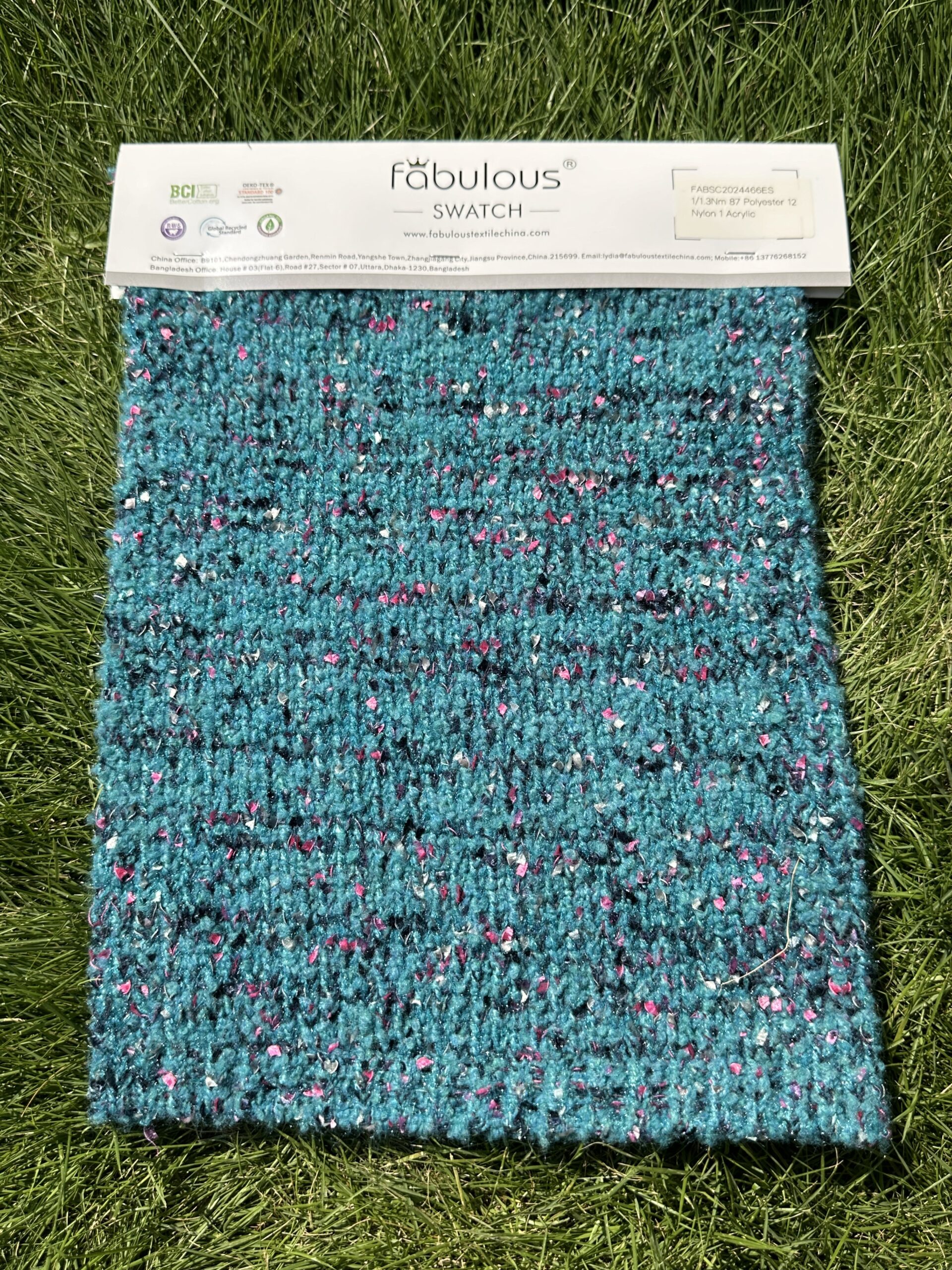 1/1.3NM 87POLYESTER 12NYLON 1ACRYLIC