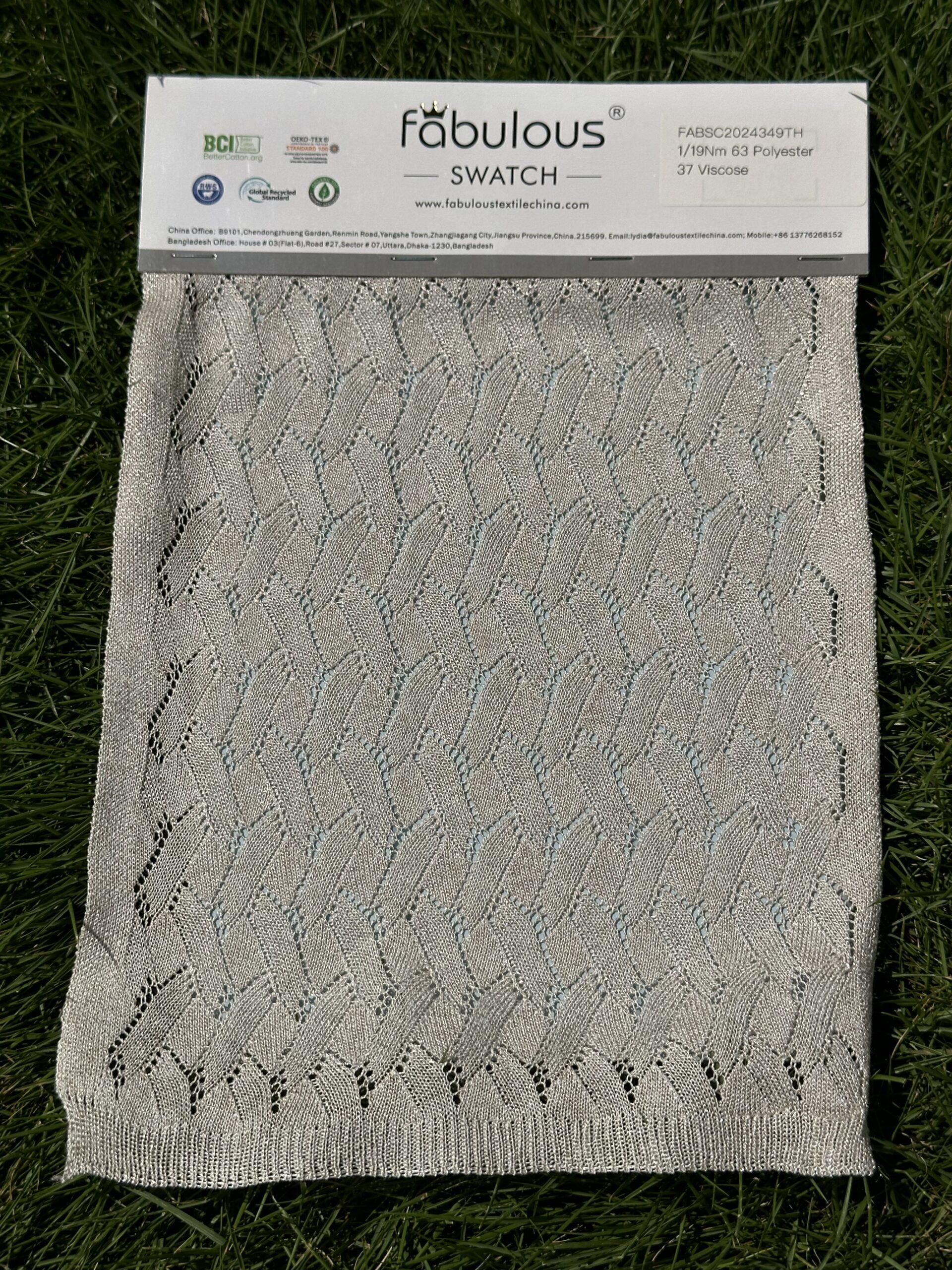 1/19NM 63POLYESTER 27VISCOSE