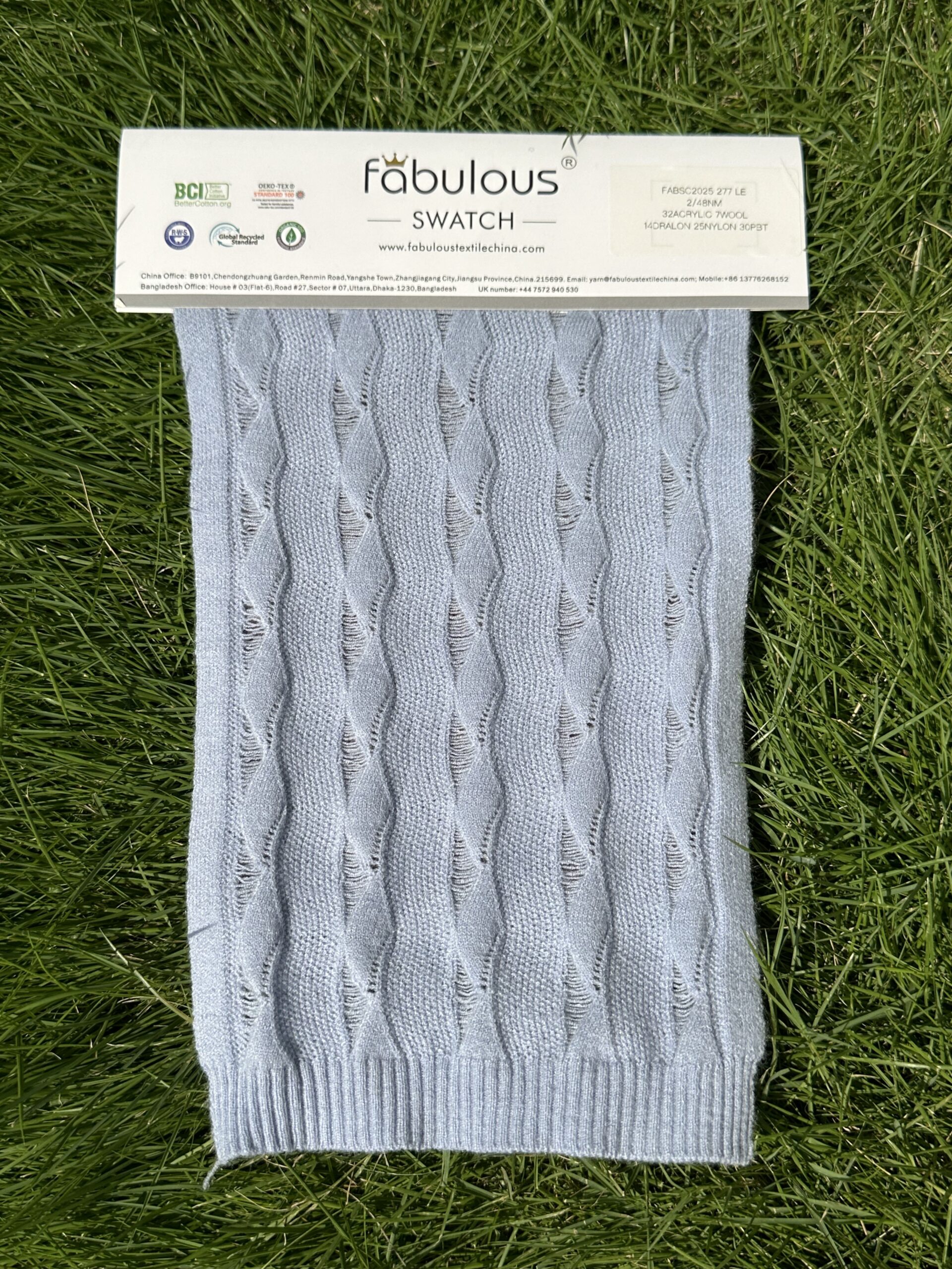 2/48NM 32ACRYLIC 7WOOL 14DRALON 25NYLON 30PBT