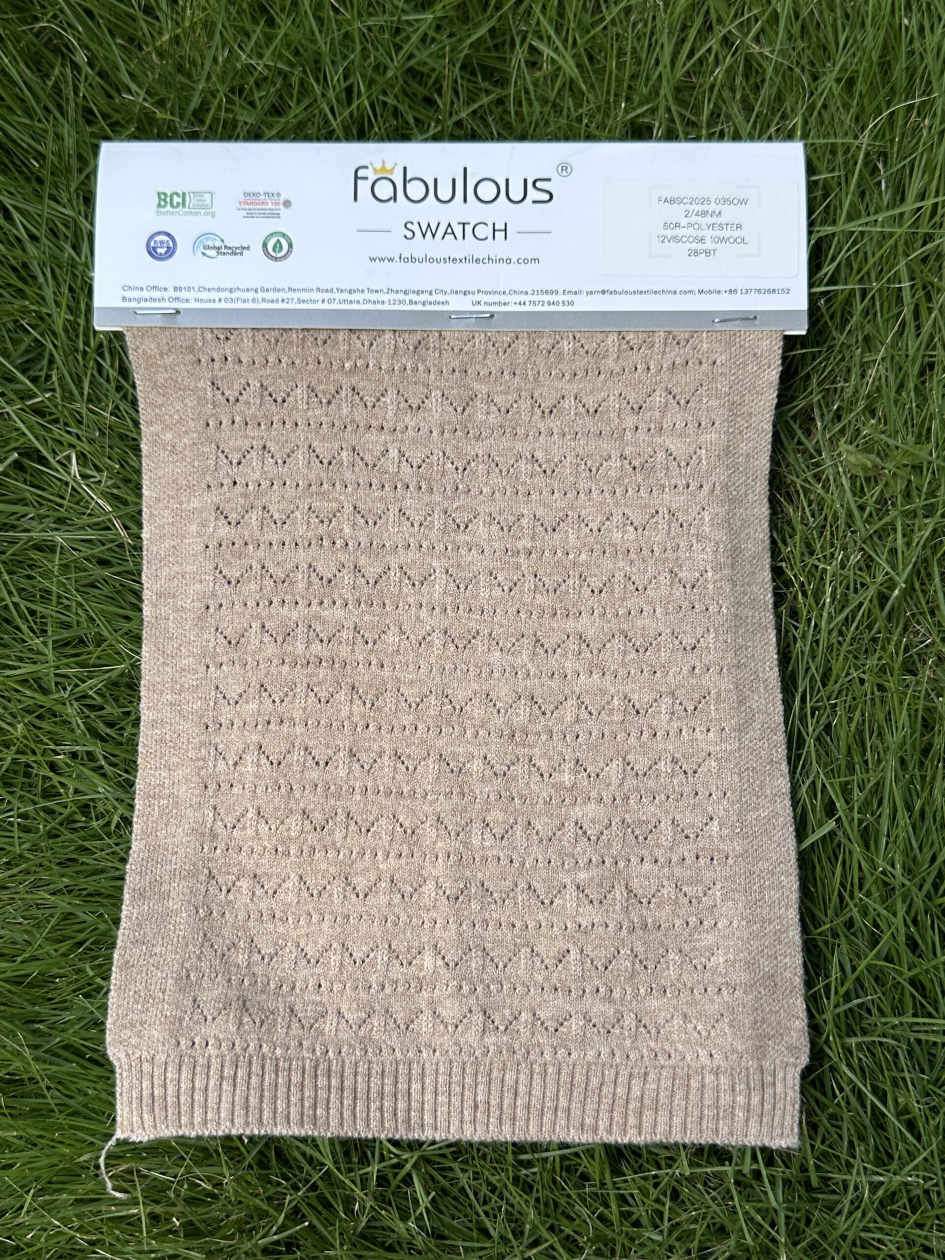 2/48NM 50RE-POLYESTER 12VISCOSE 10WOOL 28PBT