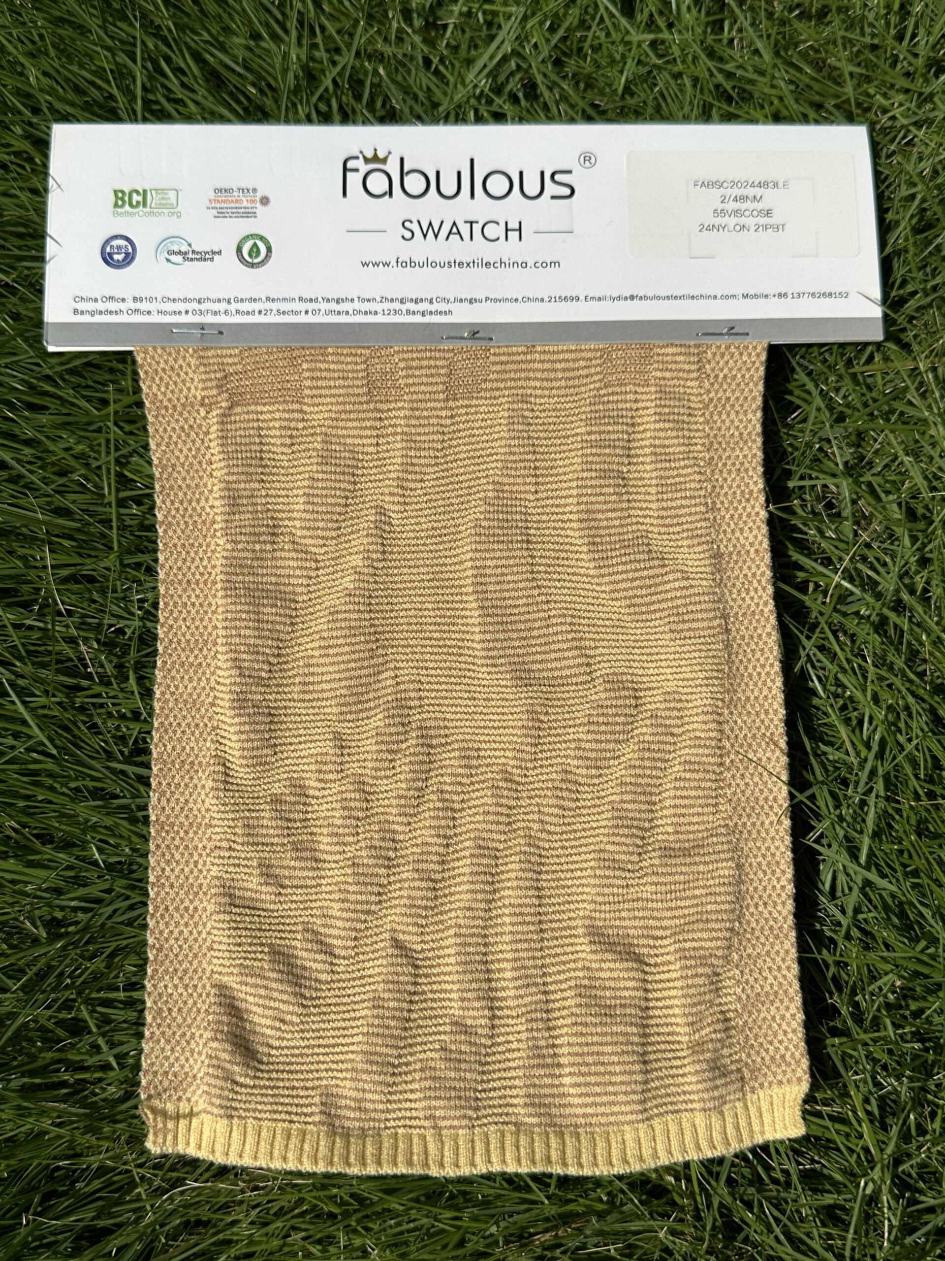 2/48NM 55VISCOSE 24NYLON 21PBT