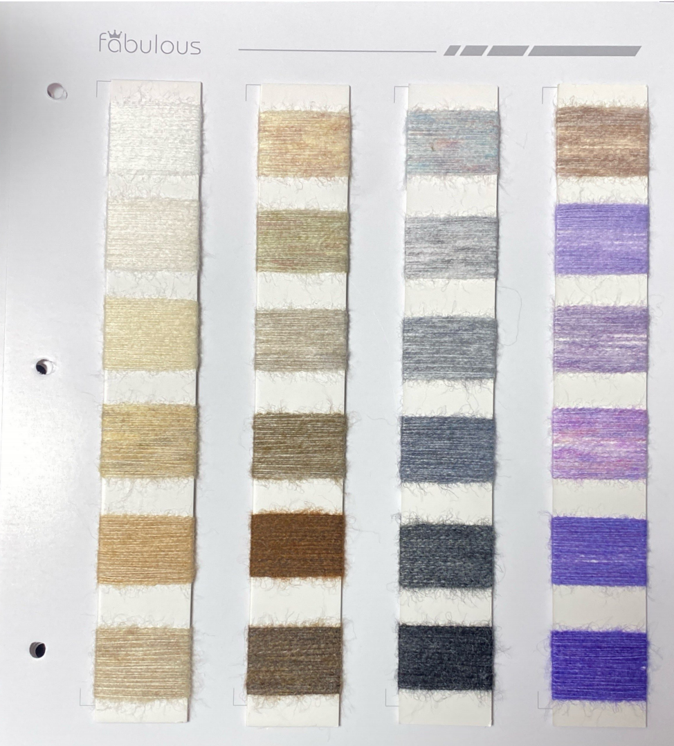 FABSC2025365KC Fuzzy Yarn 1/20NM 50RE-POLYESTER 29NYLON 15POLYESTER 6WOOL