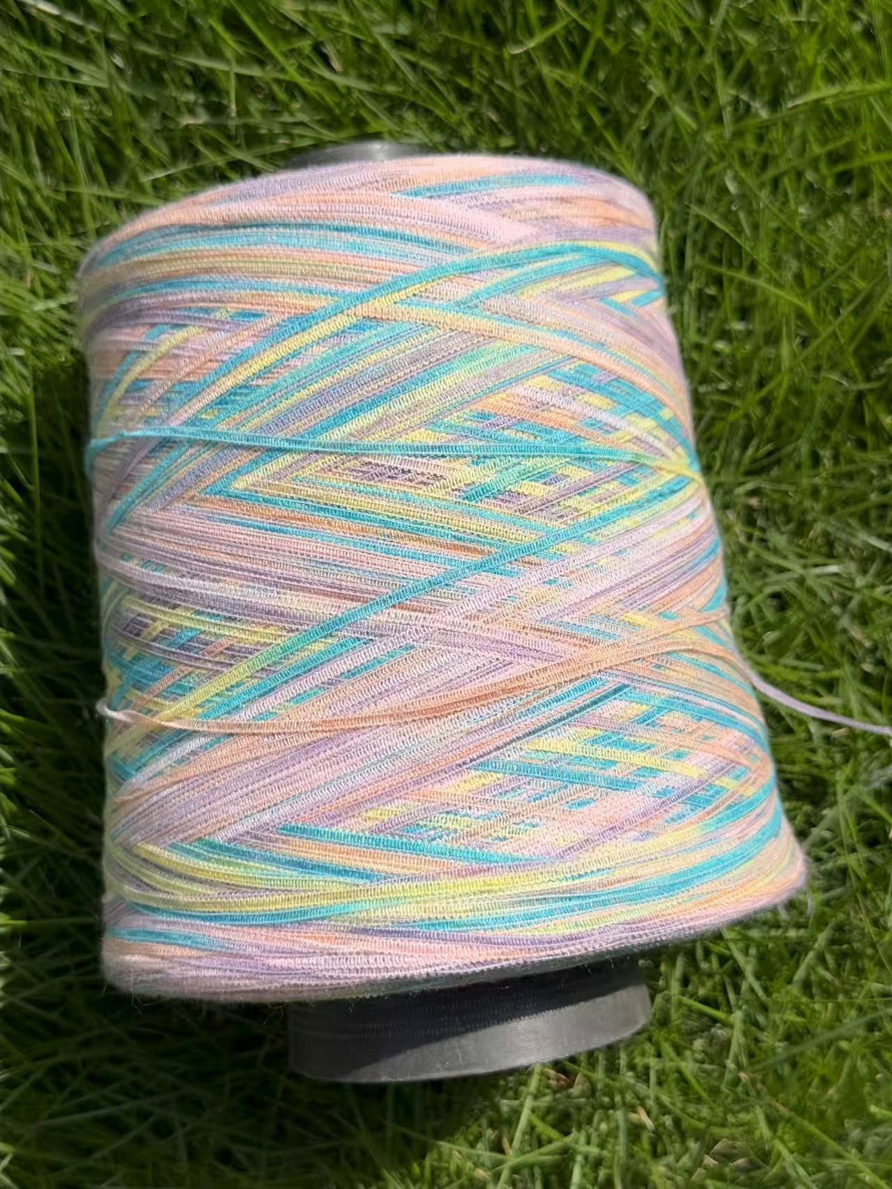 Long Distance Space Dyed Tape Yarn1/7.6NM 55ACRYLIC 45NYLON